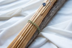 Goodwill DIY witch's broom step 1