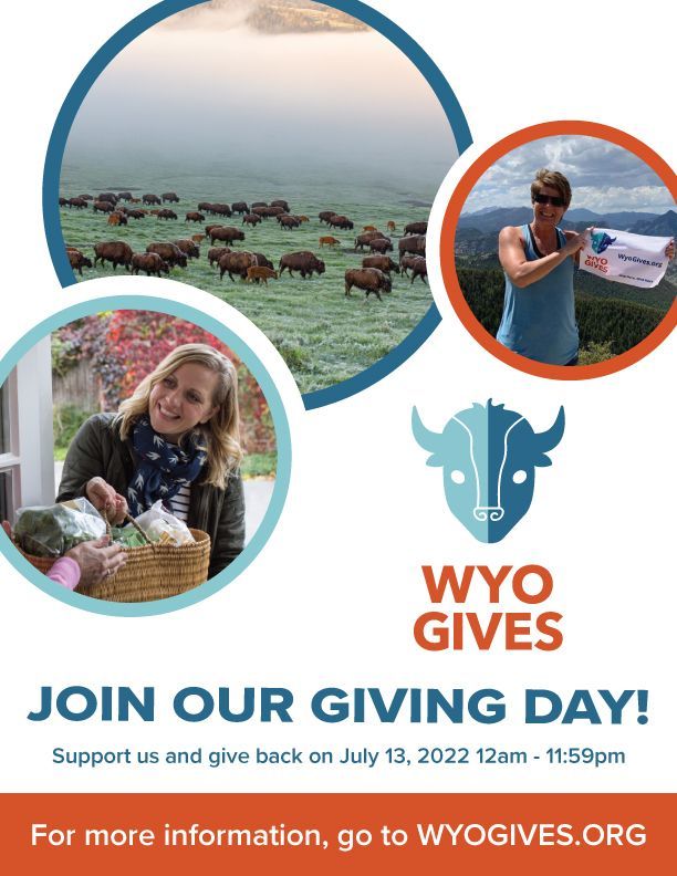 WYO GIVES Day of Giving 7/13/22