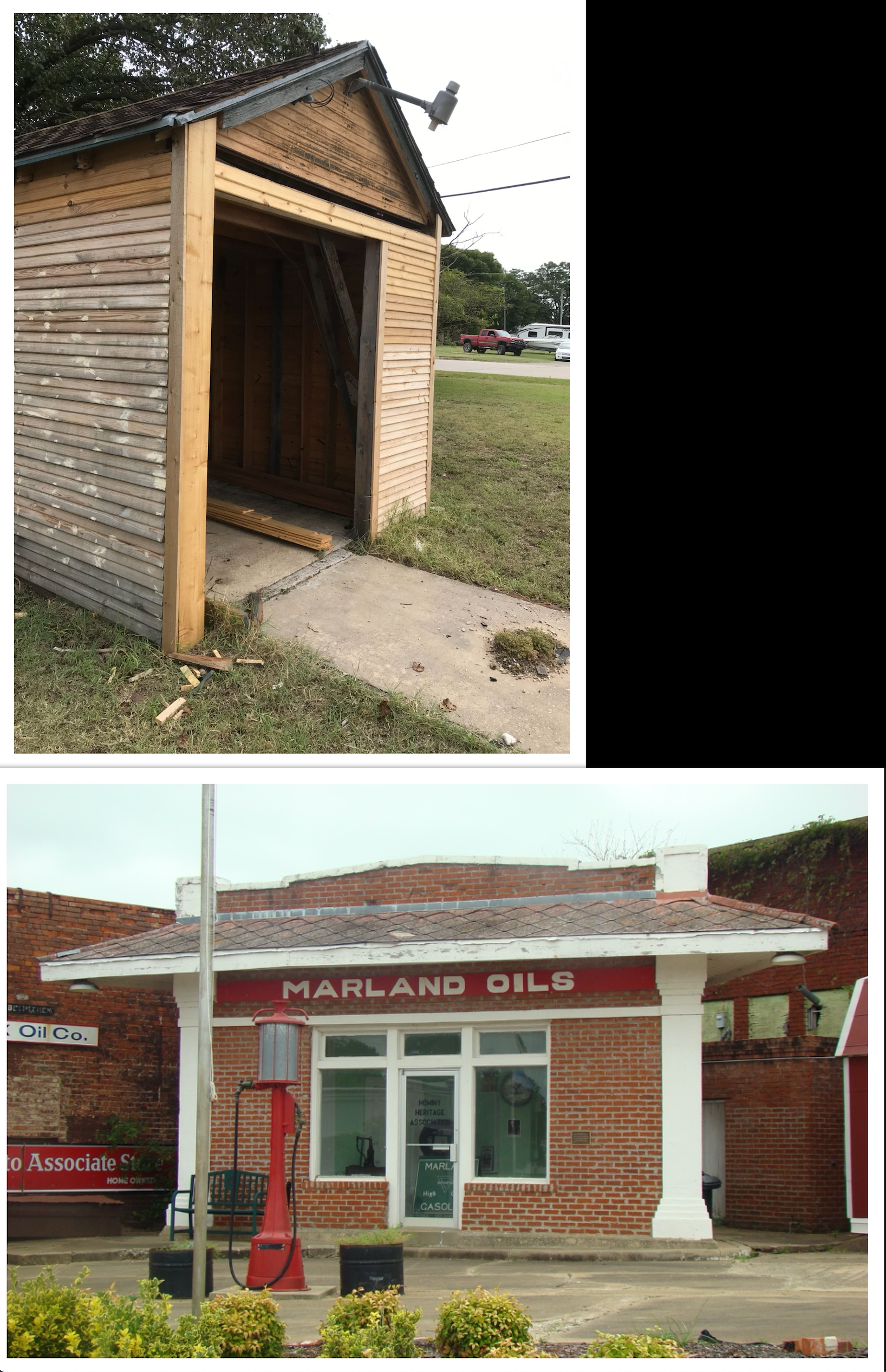 Hominy Heritage Association BEFORE Photos