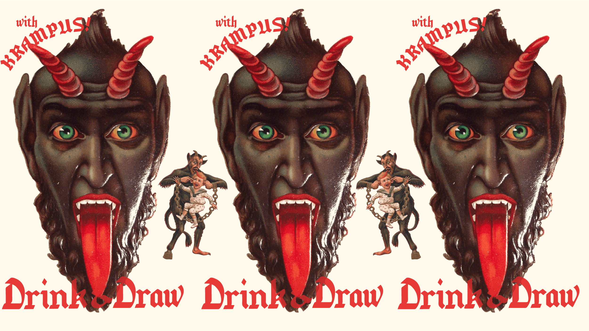 Drink & Draw with KRAMPUS
