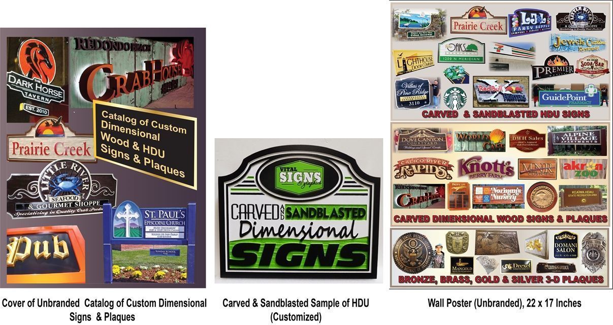 Wood & HDU Sign Catalog