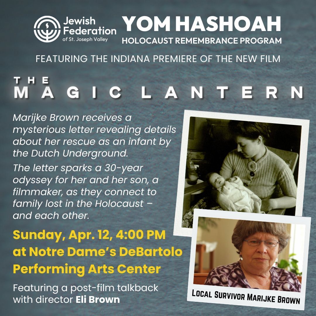 APRIL 12 - Yom HaShoah Holocaust Remembrance Program