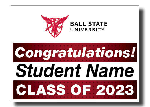 Graduation - Yard Sign Design 1 - Custom