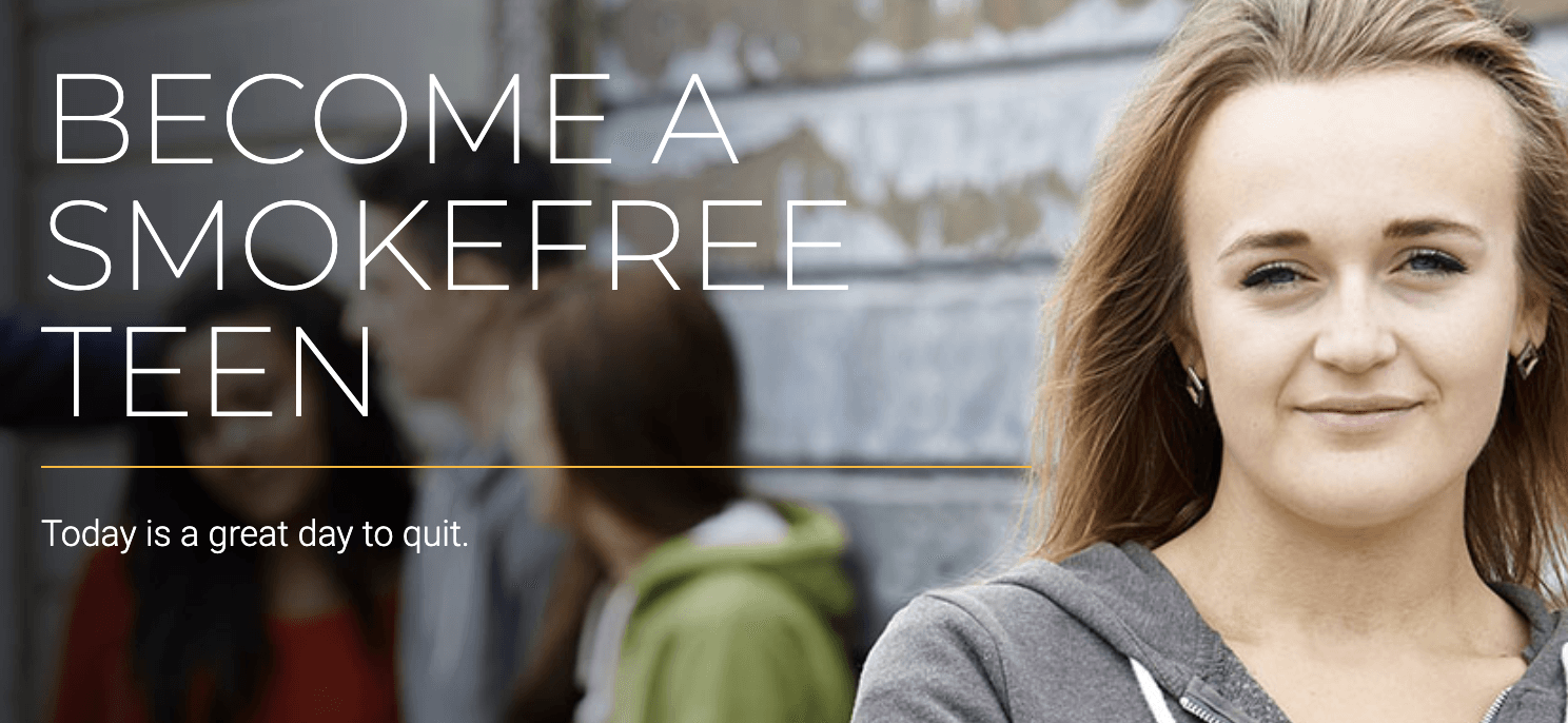 Become a Smokefree Teen