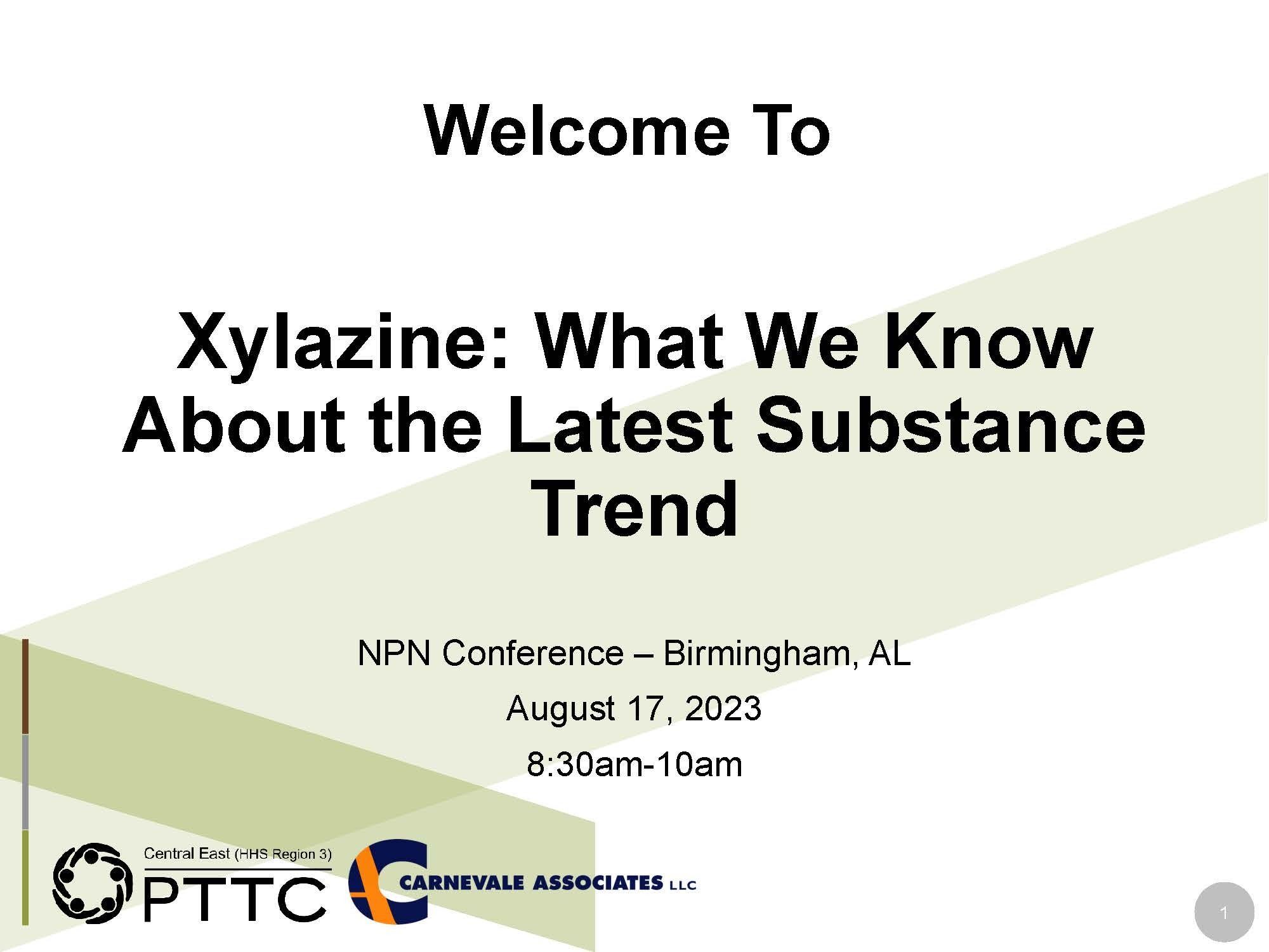 Xylazine: What We Know About the Latest Substance Trend