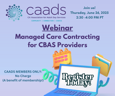 CAADS Webinar - June 26, 2025 announcement