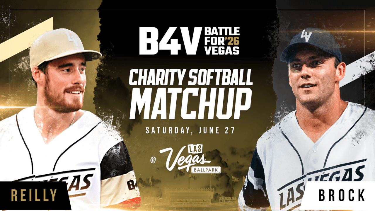 Battle 4 Vegas returns to the Las Vegas Ballpark with Golden Knights, Raiders stars