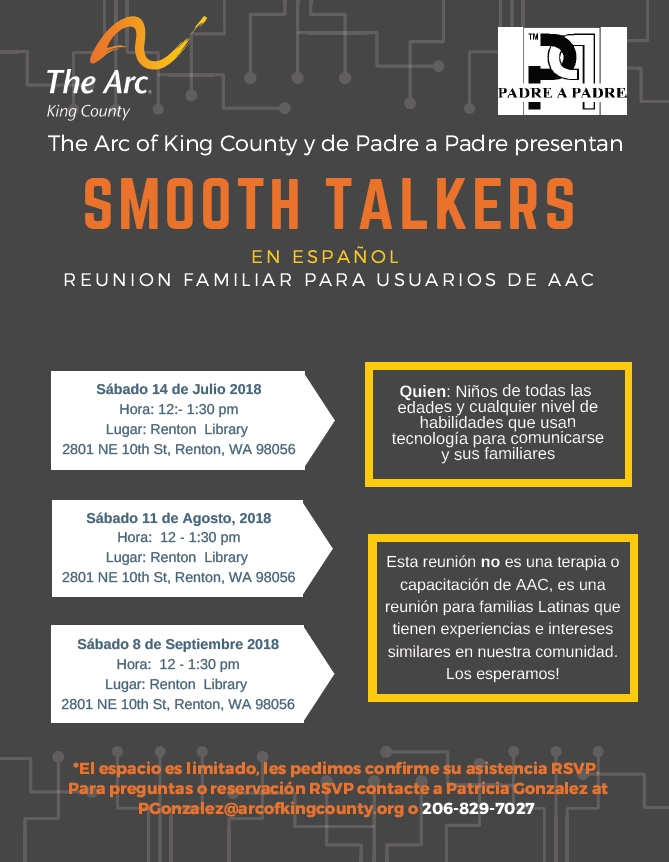 SMOOTH TALKERS: EN ESPAÑOL REUNION FAMILIAP ARA USUARIOS DE A A C