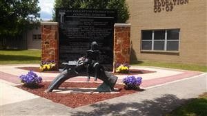 Founding donor monument