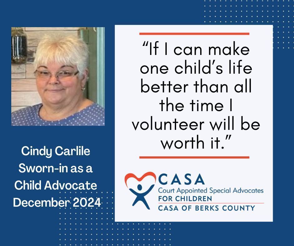 Persistence, Presence, and Heart: Cindy’s Impact as a CASA Volunteer