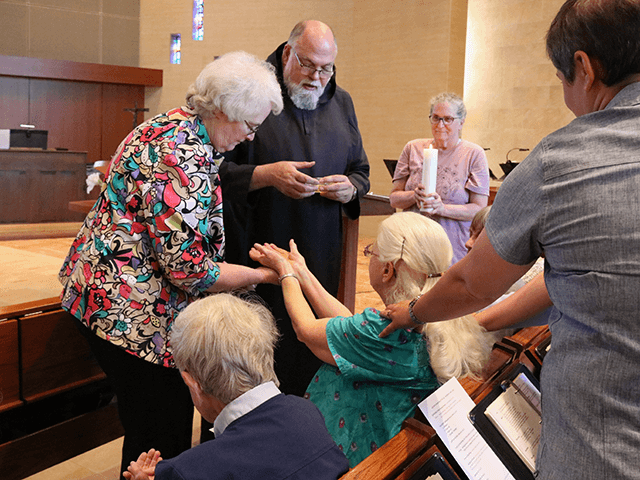 Annual retreat and annointing