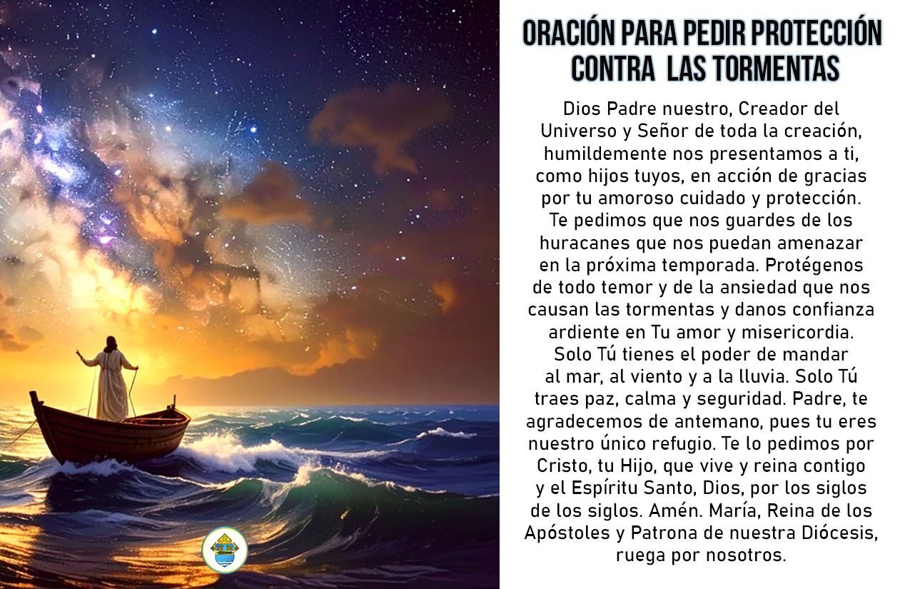 Oracion para pedir proteccion contra las tormentas