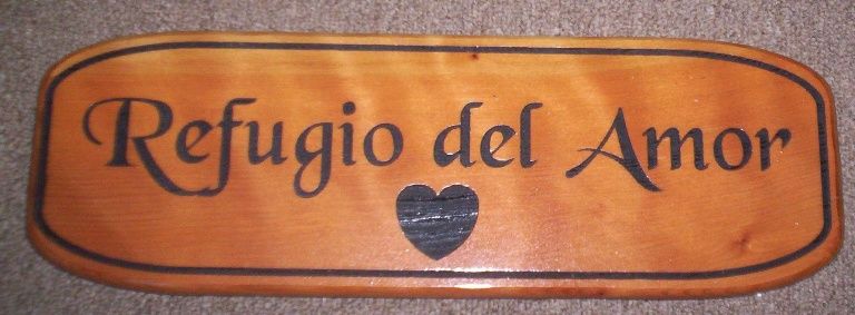 YP-1180- Engraved  Marriage Love  Plaque ,Cedar Wood 