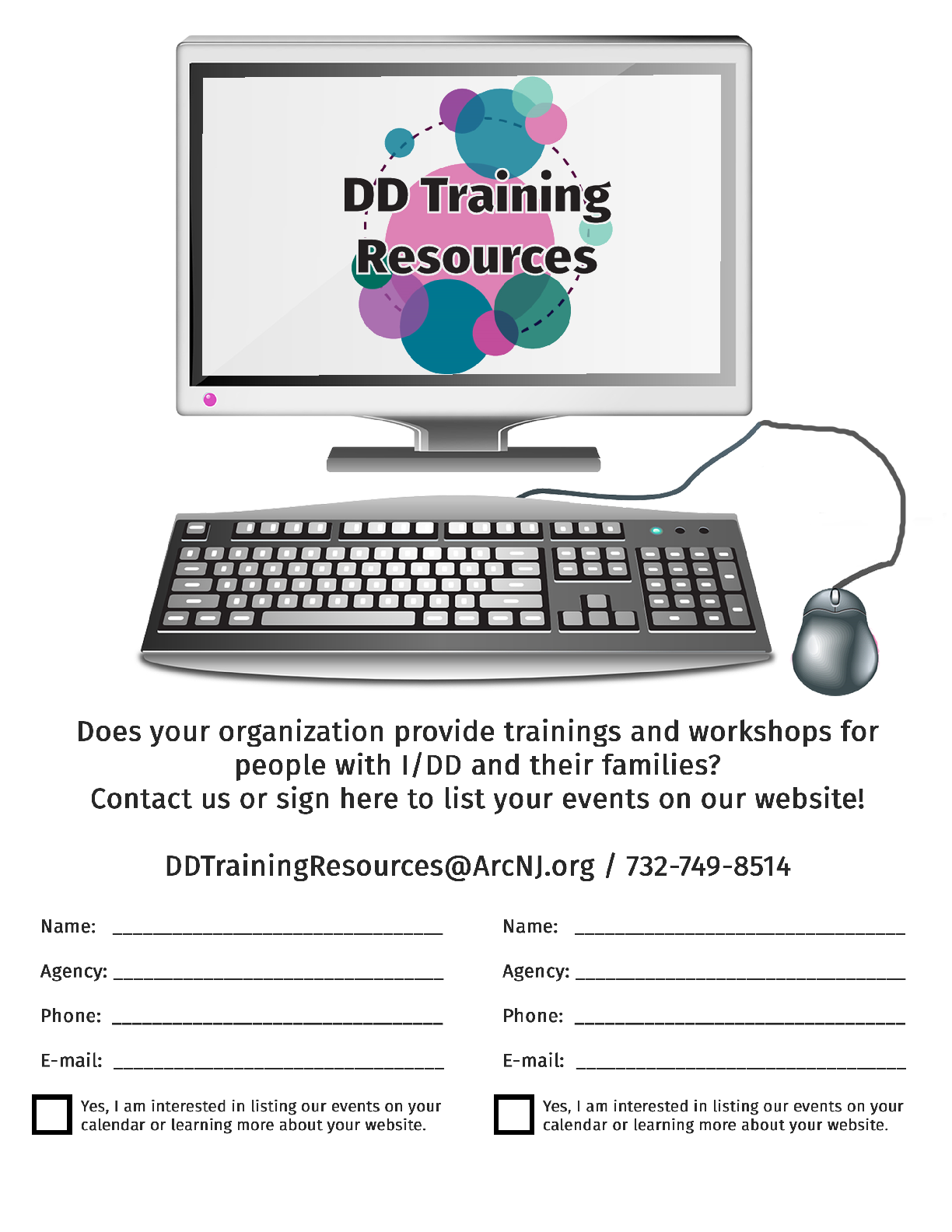 Does Your Organization Provide Trainings or Workshops?