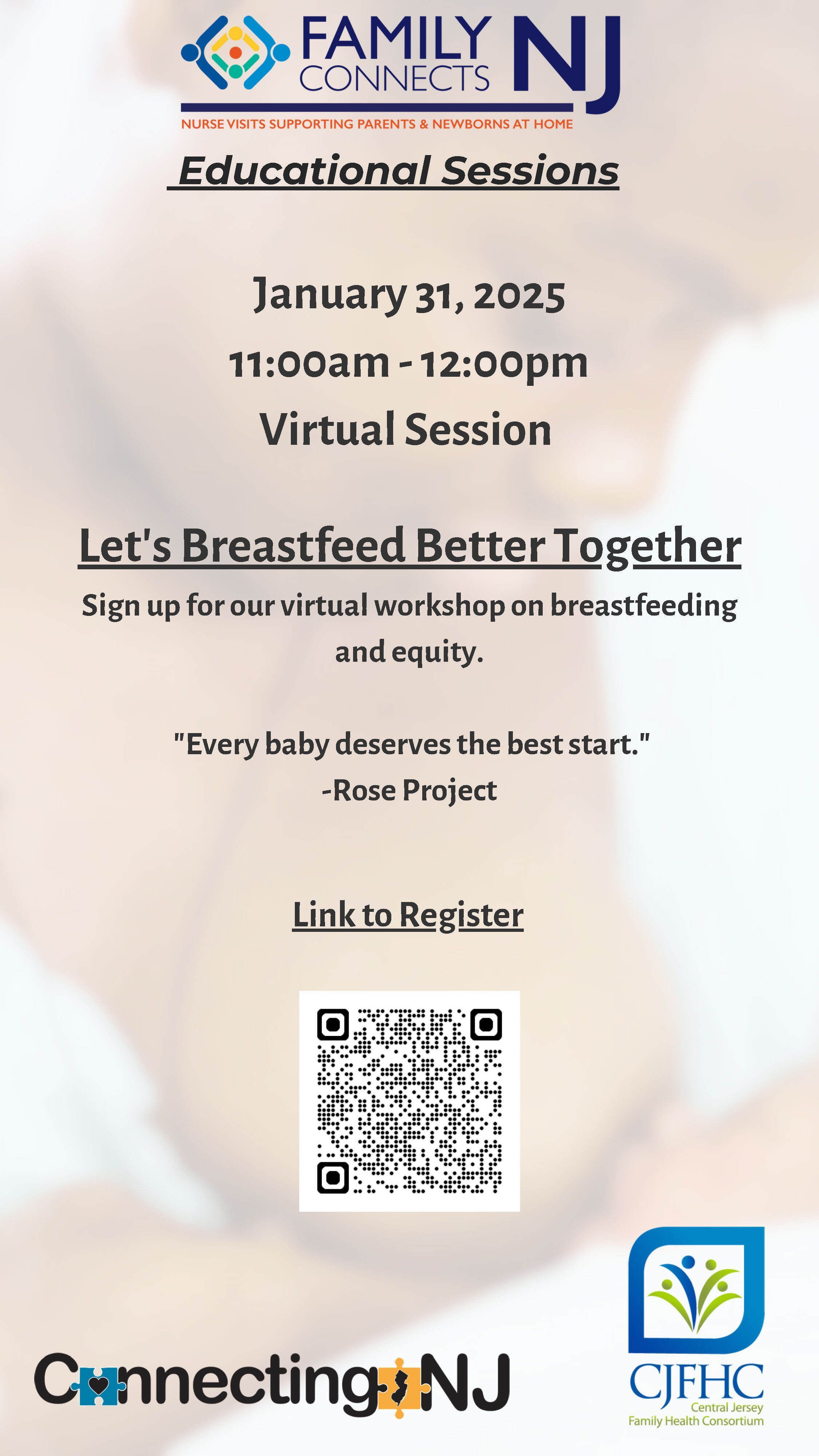 Let’s Breastfeed Together: A Workshop for Expecting and New Parents