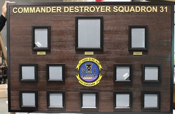 Chain-of-command and military leadership boards and plaques