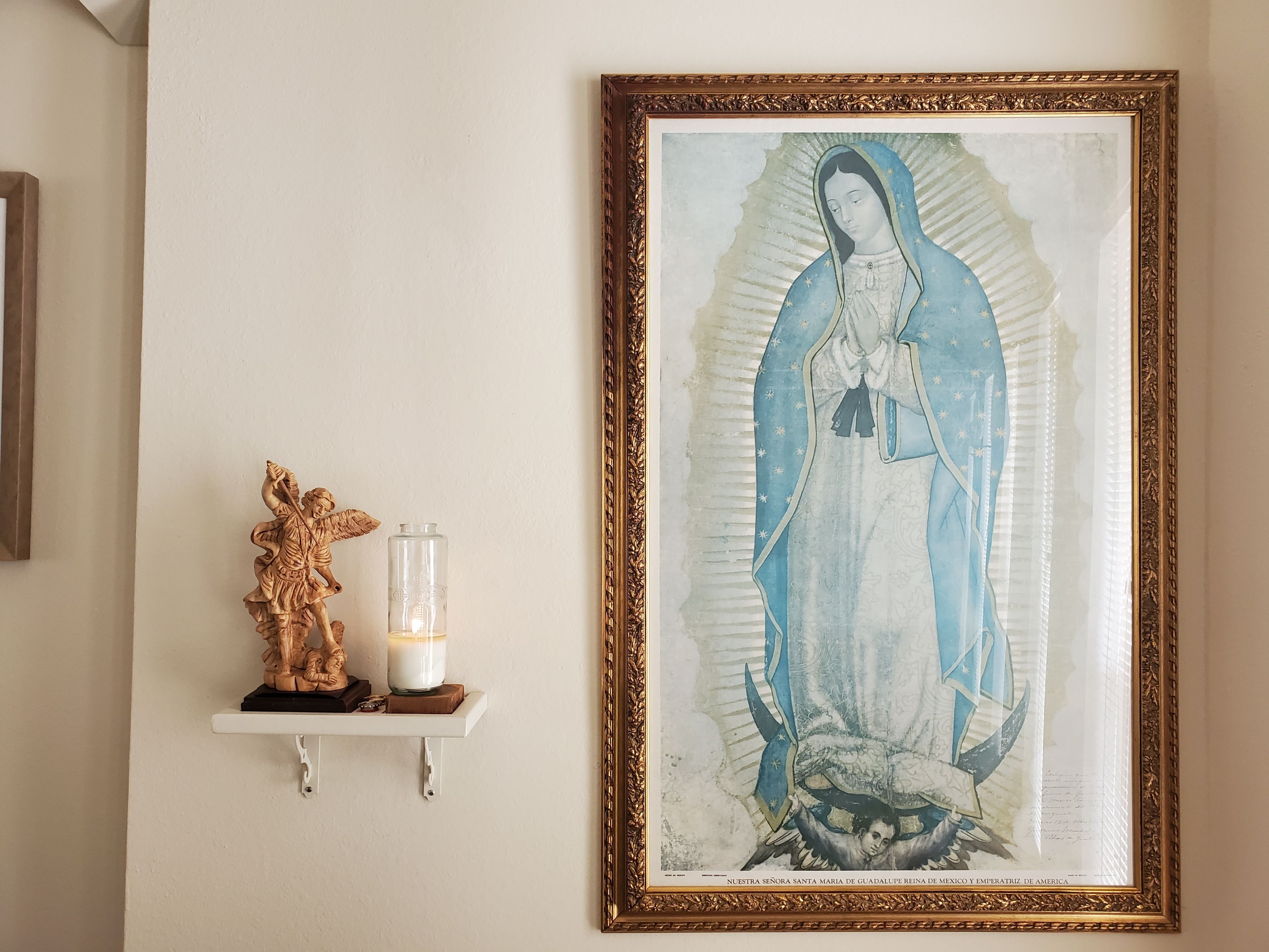 Our Lady of Guadalupe Candle