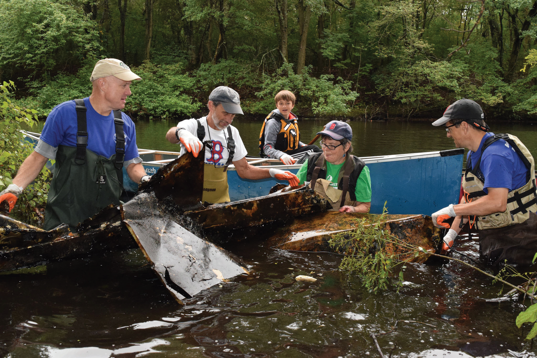 Neponset River Fall Cleanup