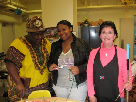 Renowned artist Chris Clark visits First Light!