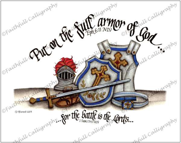ARMOR (Ephesians, 1 Samuel, Encouragement, Faithwalk)