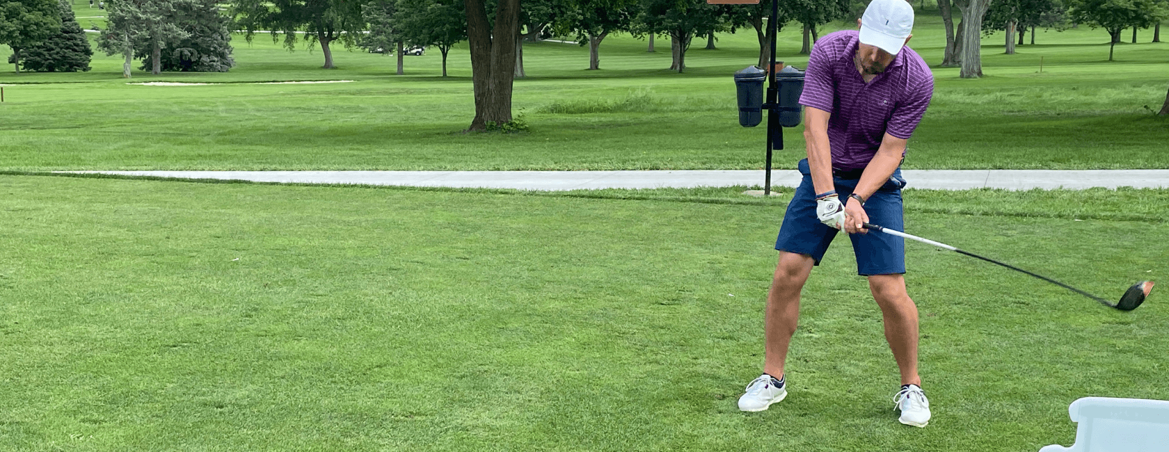 Golfer raising funds for CSS