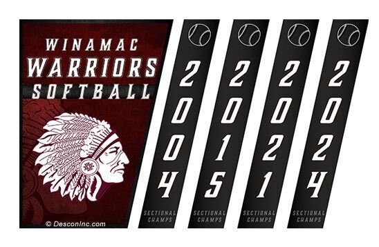 Custom Fence Title Year Board