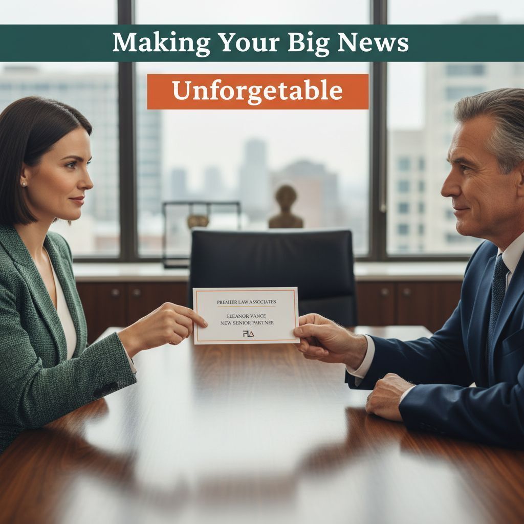 Professional Attorney Announcement Cards That Command Respect in South Florida