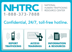 National Human Trafficking Resources & National Hotline
