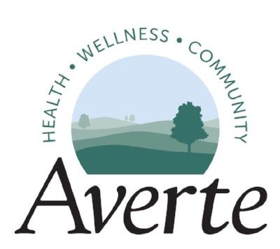 Averte logo Health Wellness Community tagline