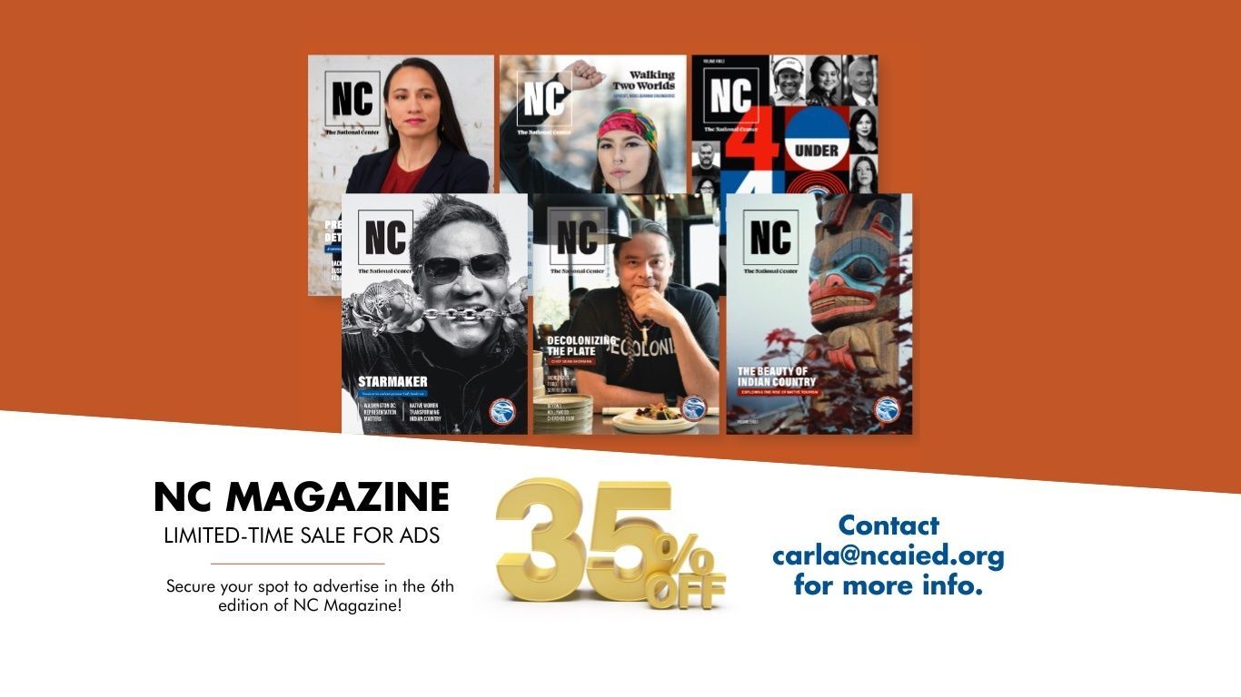 Banner of 35% off NC Magazine ads