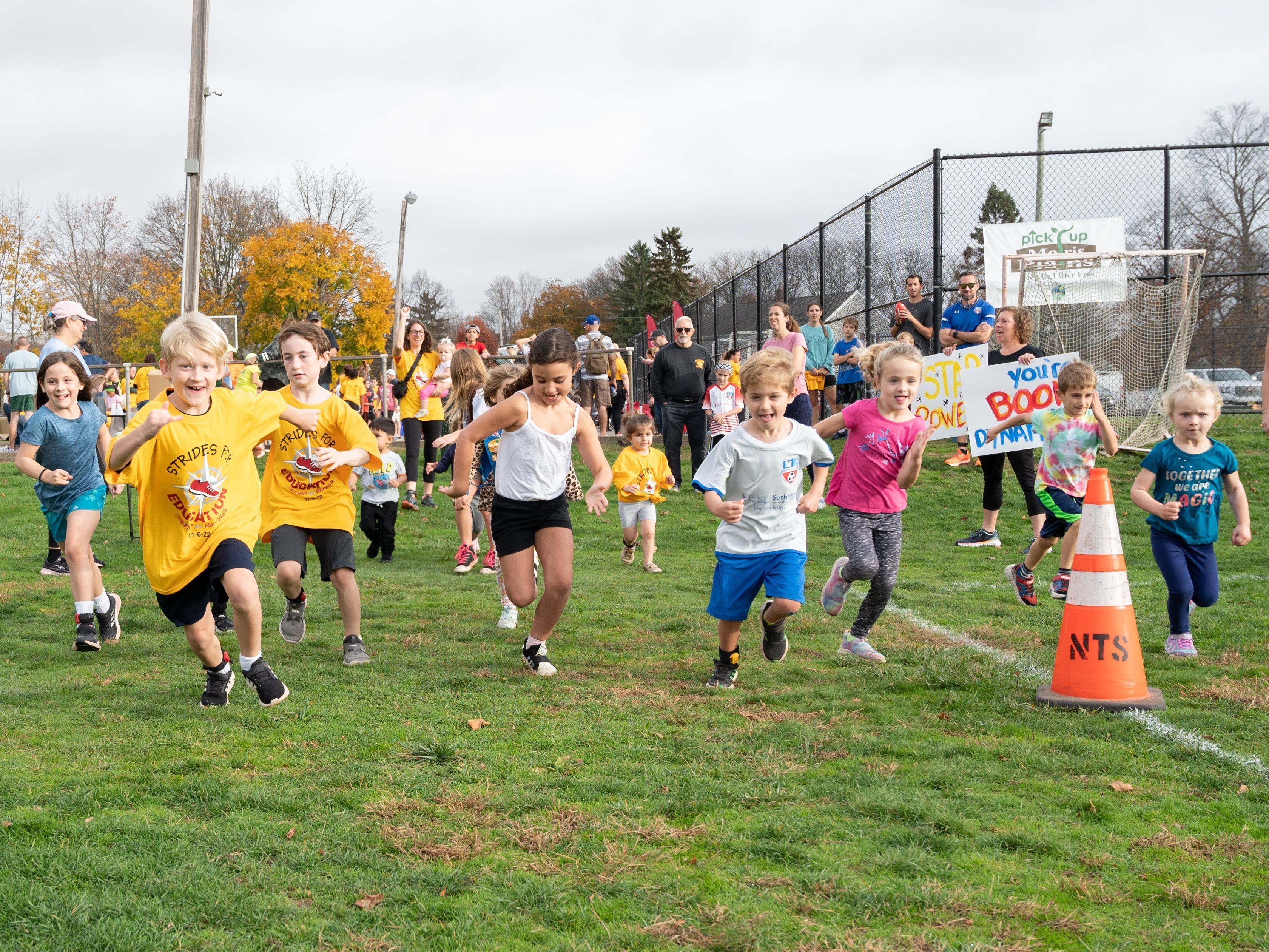 Kids' Fun Run at the Strides for Education 5K in Morris Plains