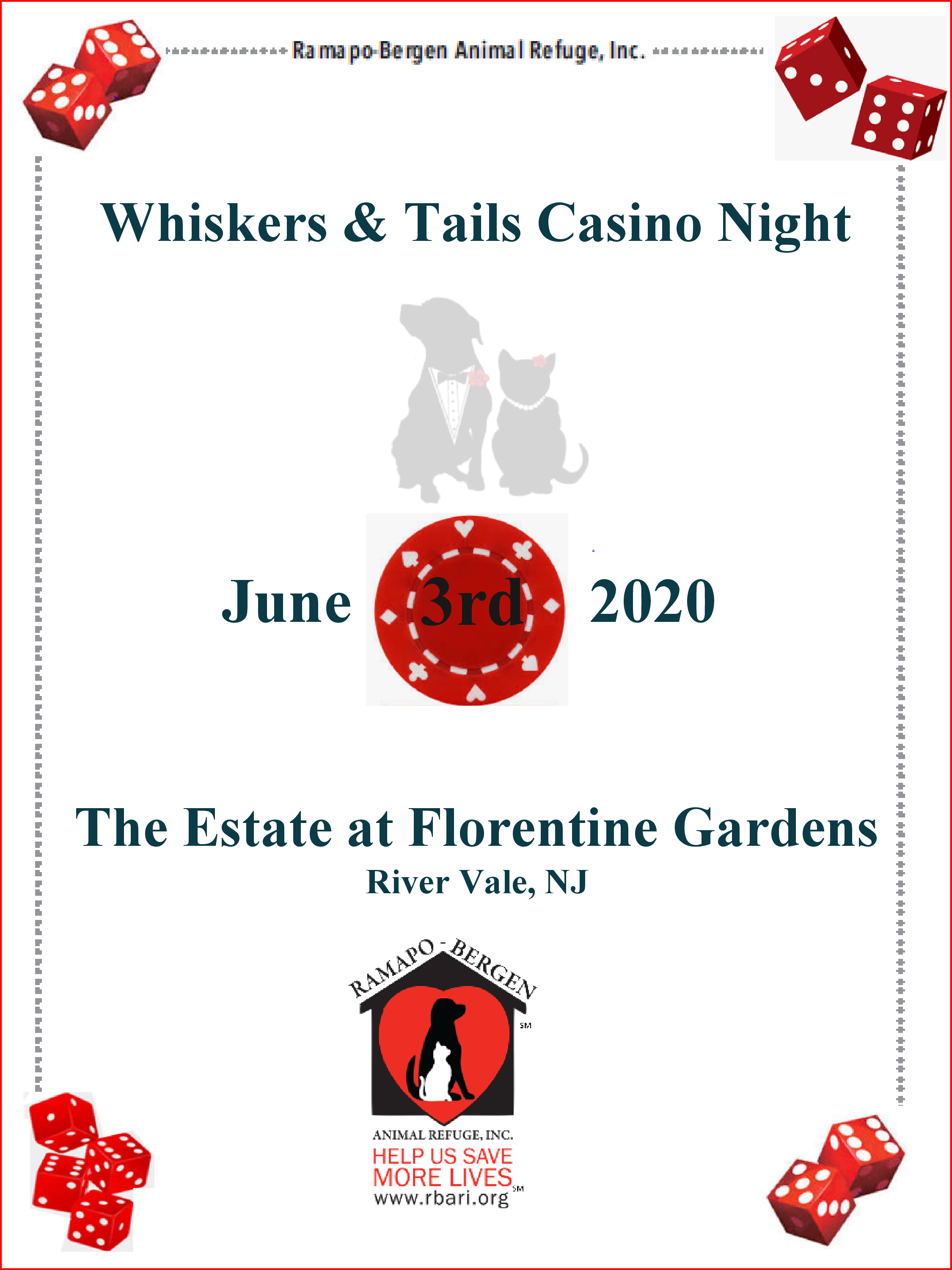 Whiskers & Tails Casino Night