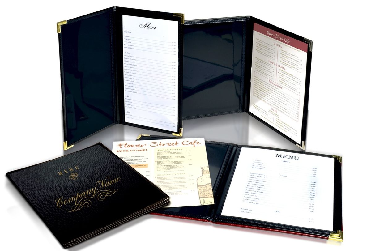 Custom Menus Disposable & SingleUse Menus, Takeout & Delivery Menus