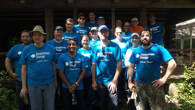 CenterPoint Energy Workday at Edith Moore