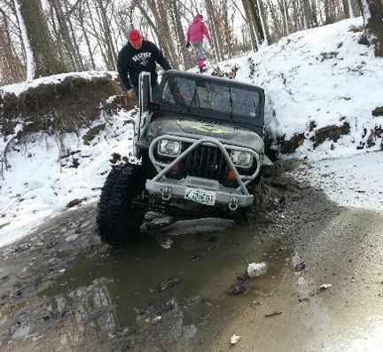 Wheeling in the Jeep