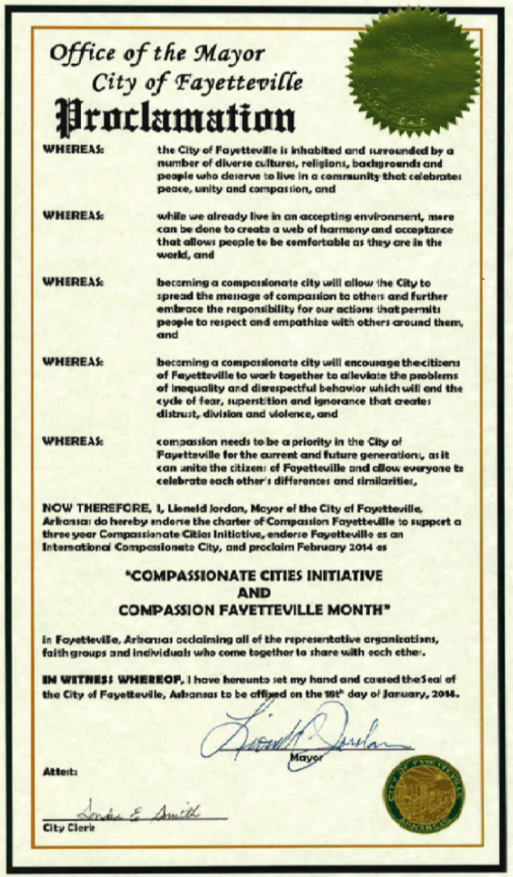 Fayatteville Resolution