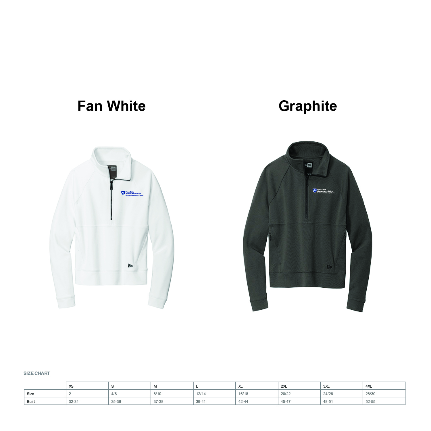 New Era® Ladies STS 1/2-Zip