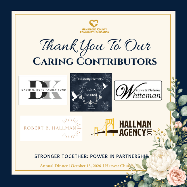 listing of caring contributors logos