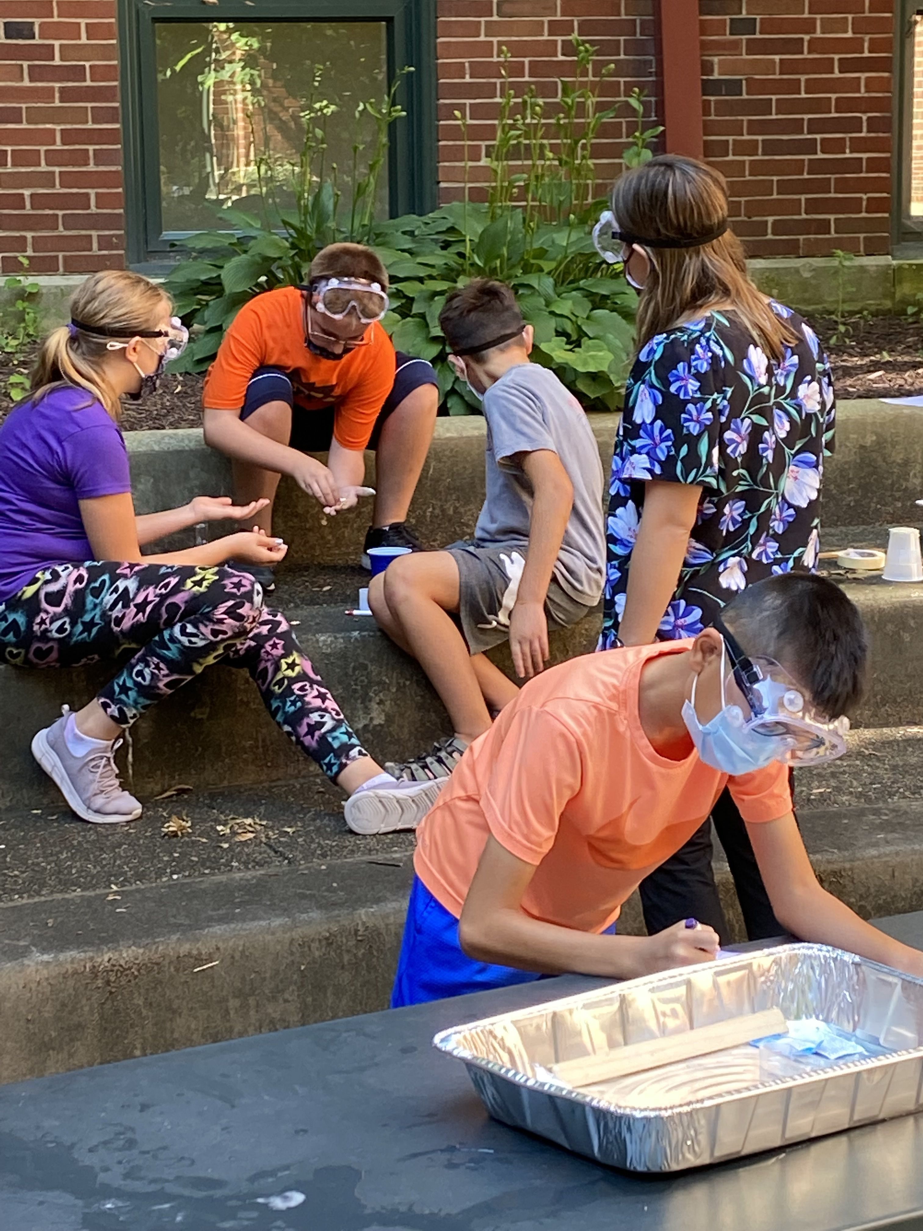 Students Conduct Experiments at OLSH