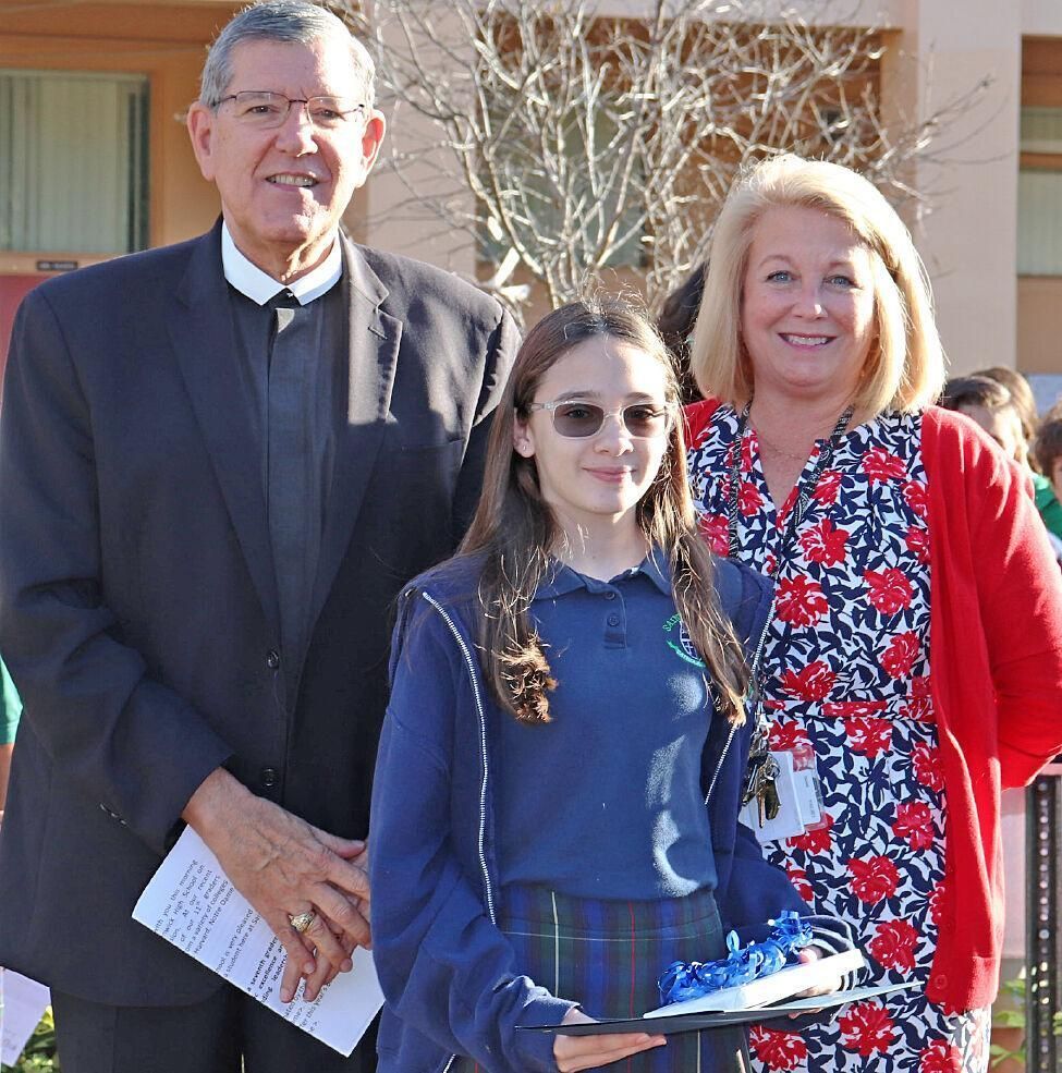 First-time book award given to St. Juliana student