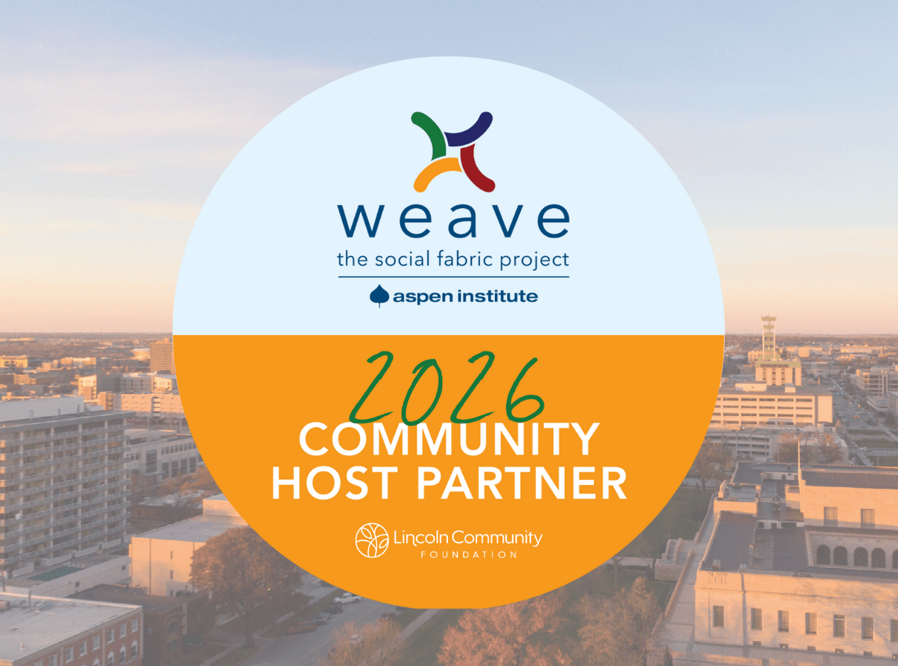 Lincoln Community Foundation Selected as a 2026 Community Host for the Weaver Awards