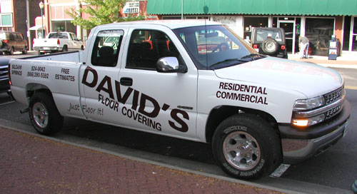 Davids Floor Covering pickup