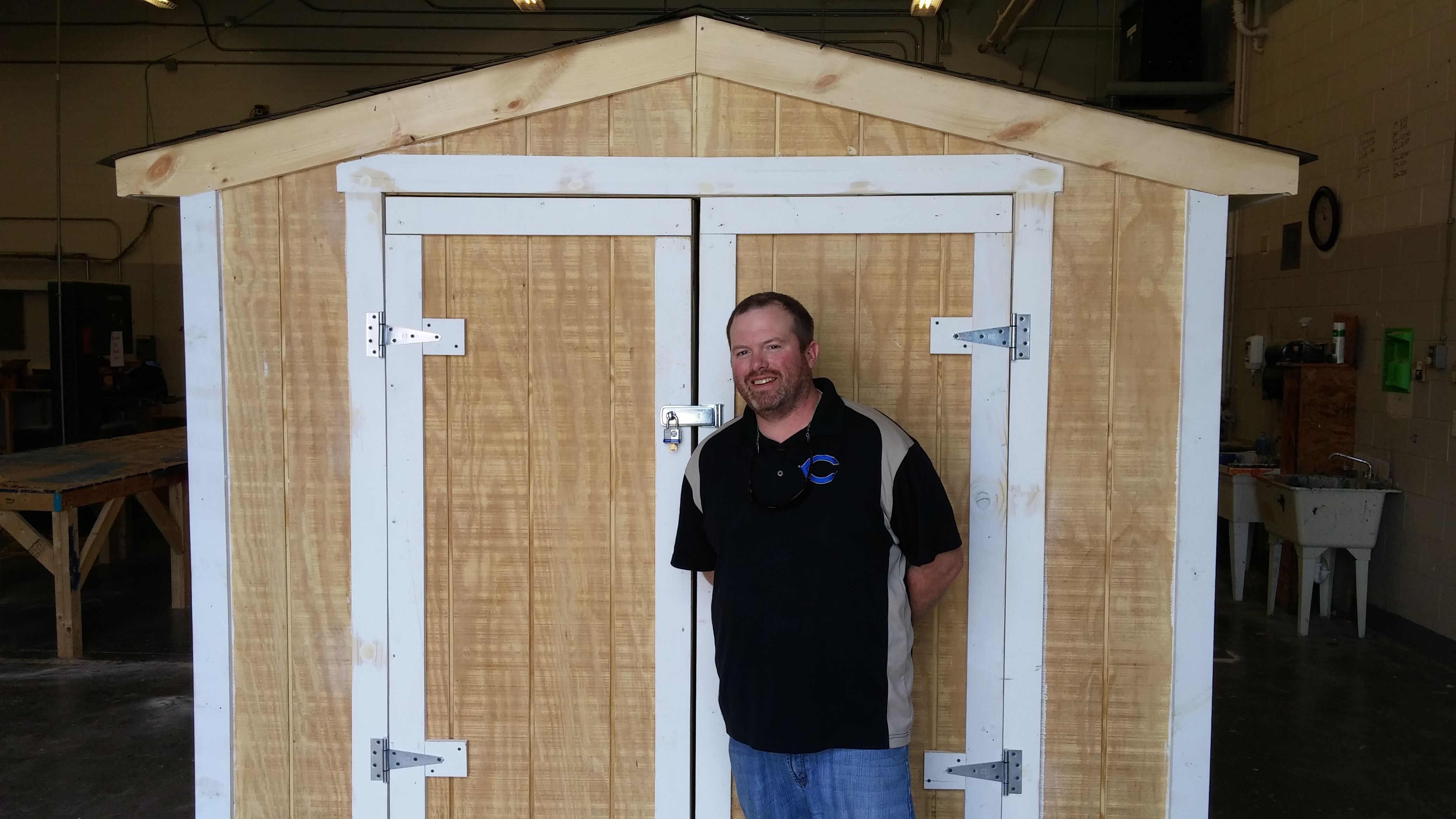 Cumberland Students Build Shed- 2016