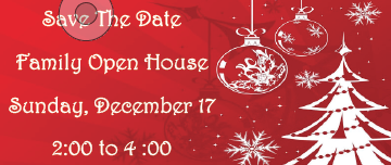 Family Open House - Save the Date