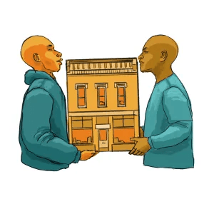 Rent burdened household