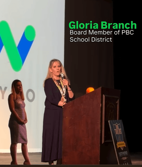 Dori Saves Lives Features PBC School Board Member Gloria Branch