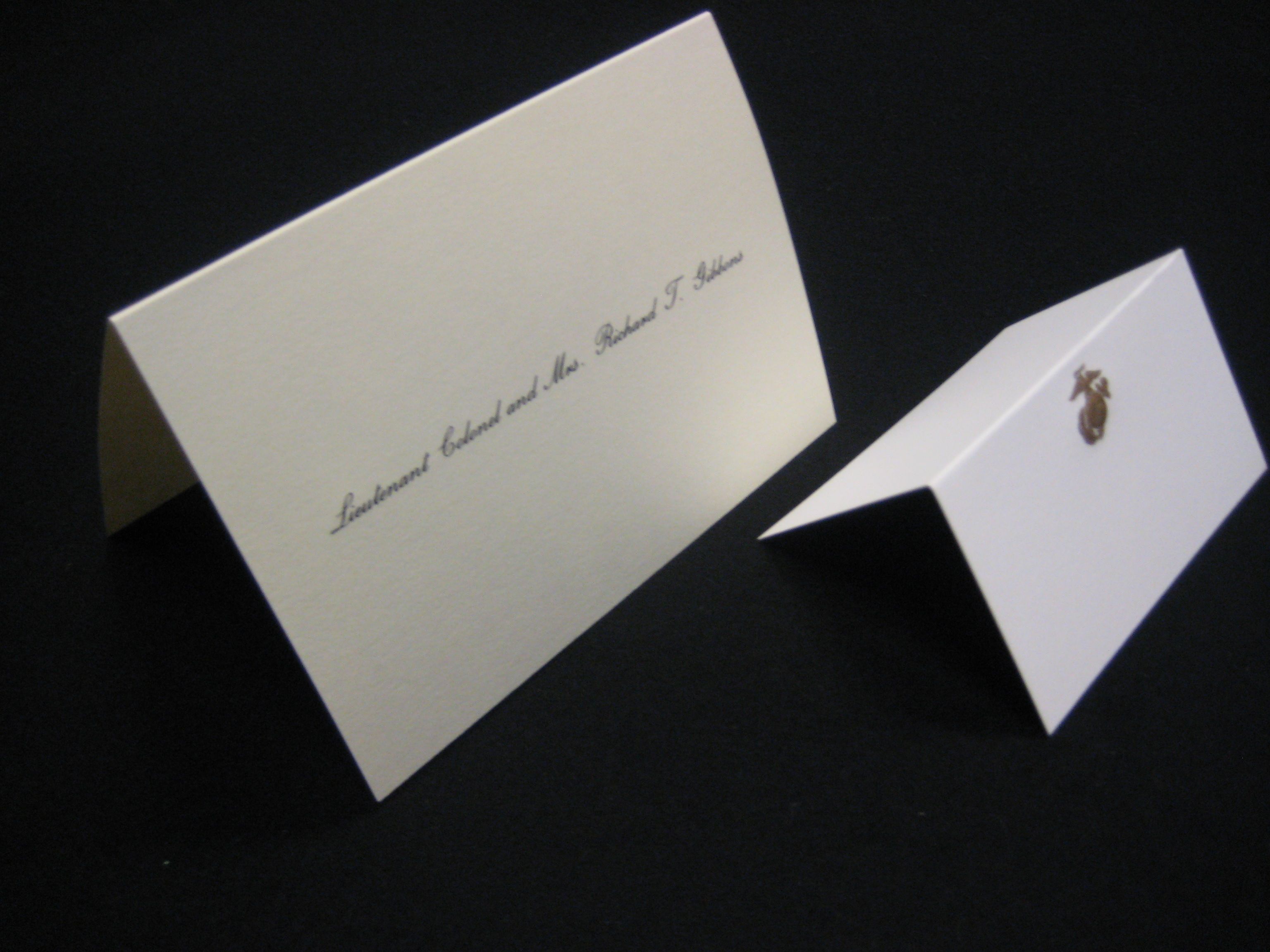 Fold Over Informals/Place Cards
