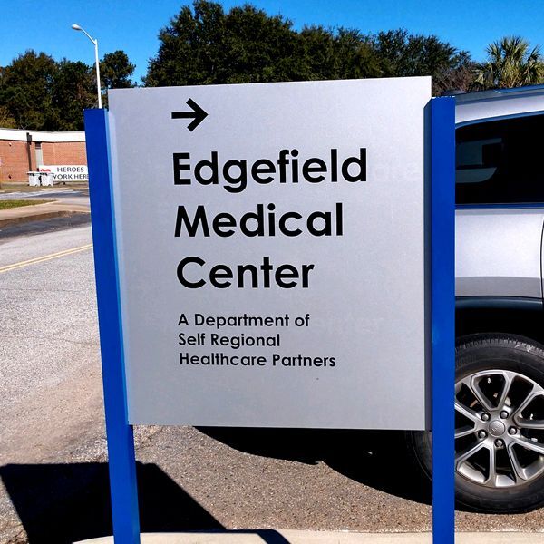 Edgefield Medical Center Directional Sign