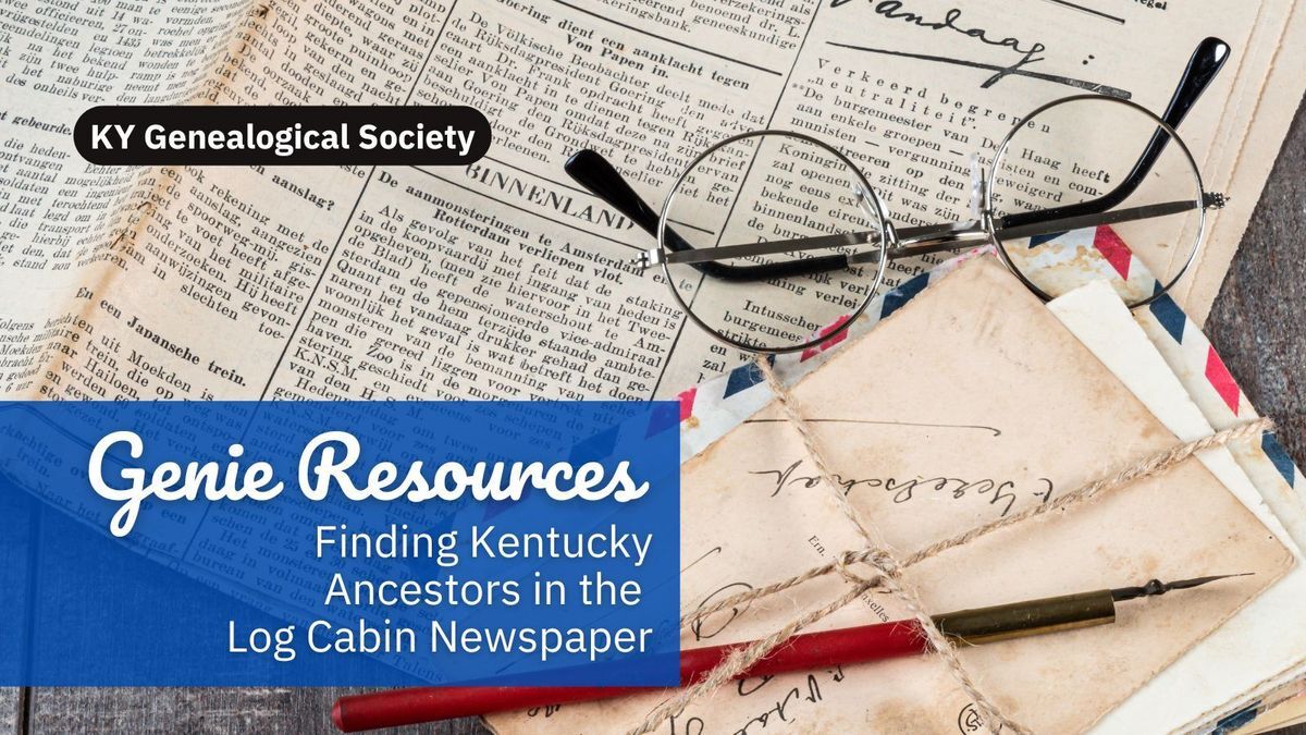 Kentucky Genealogical Society Home Page