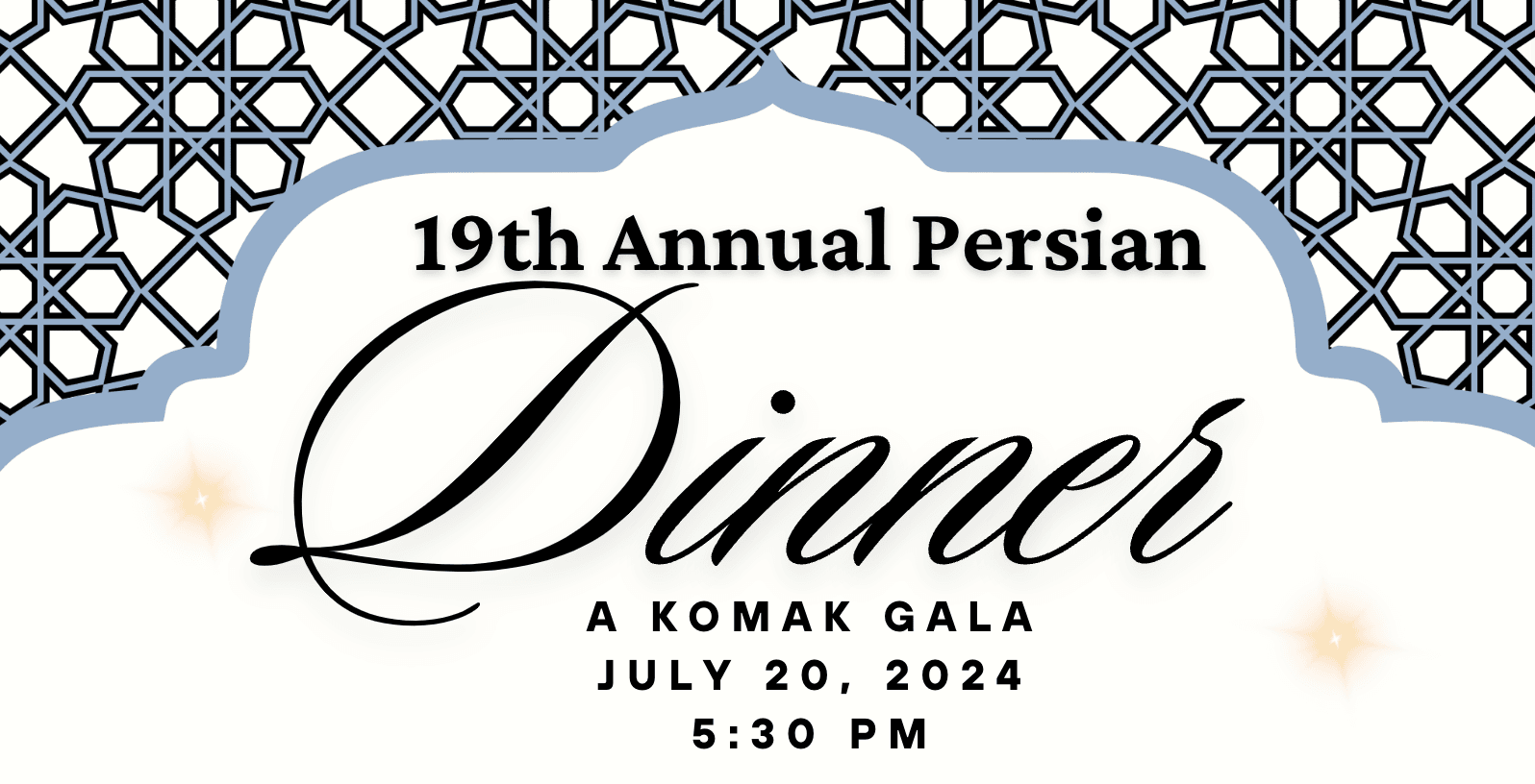 19th Annual Persian Dinner